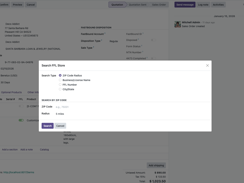 Backend FFL Wizard
